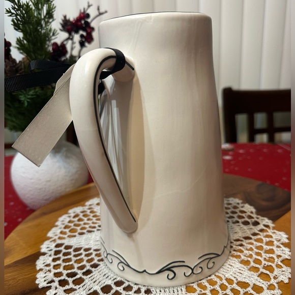 RAE DUNN ceramic “DRINK” pitcher - Picture 6 of 8
